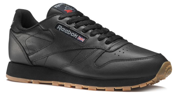 Оригинальные кроссовки Reebok Classic Black Leather (49800)