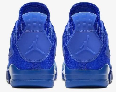Баскетбольні кросівки Air Jordan 4 Flyknit 'Royal Blue', EUR 41