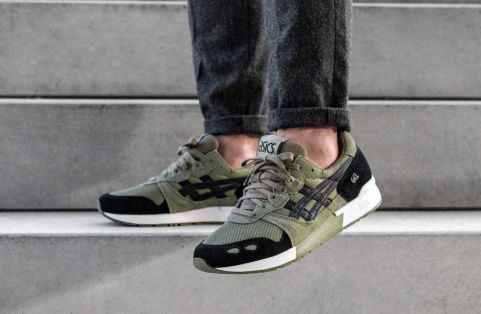 Asics tiger gel shop lyte aloe black