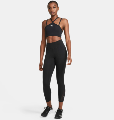 Лосины женские Nike W One Df Mr 7/8 Tgt (DD0249-010), S