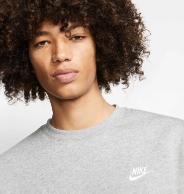 Свитшот Мужской Nike M Nsw Club Crw Bb (BV2662-063), S