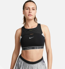 Топ женский Nike Swoosh On The Run (DX6505-010)