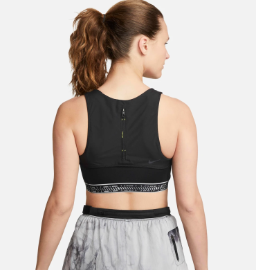 Топ женский Nike Swoosh On The Run (DX6505-010), S