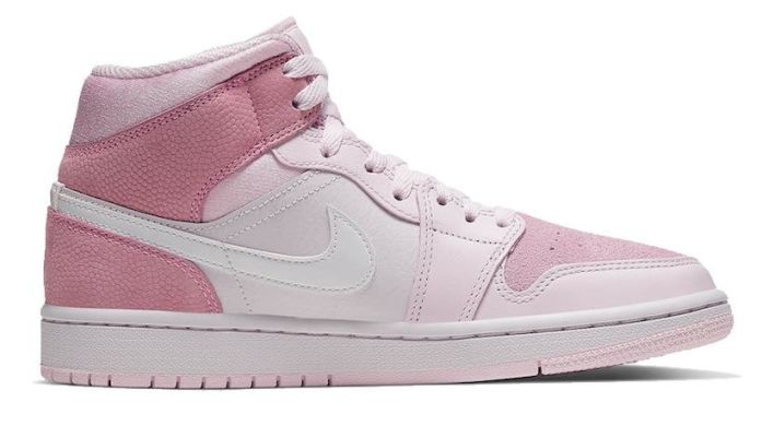 Жіночі кросівки Air Jordan 1 Mid "Digital Pink", EUR 36,5