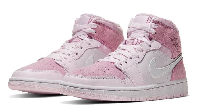 Жіночі кросівки Air Jordan 1 Mid "Digital Pink", EUR 38,5
