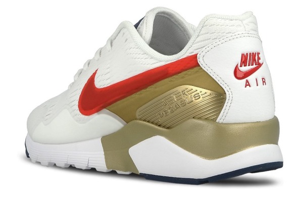 Кроссовки Оригинал Nike Wmns Air Pegasus 92/16 "White/Red/Gold" (845012-101), EUR 36,5