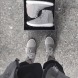 Женские зимние кроссовки Adidas Yeezy Boost 750 "Grey", EUR 36