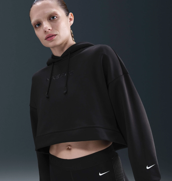 Худи женское Nike Pro Therma-Fit Fleece (HV3600-010)