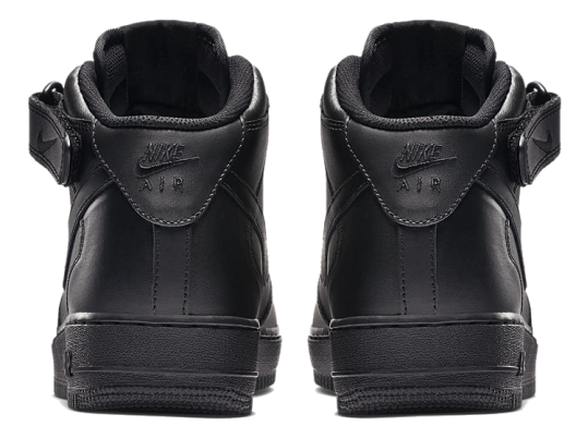 Мужские кроссовки Nike Air Force 1 Mid "Black", EUR 44,5