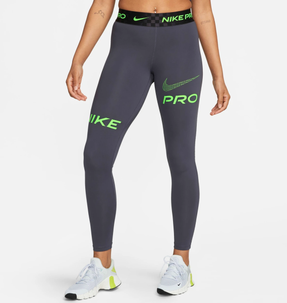 Леггинсы женские Nike Pro Graphic (DX0080-015)