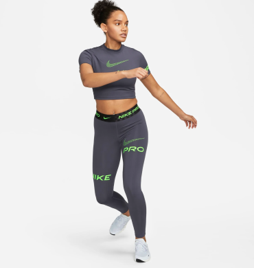 Леггинсы женские Nike Pro Graphic (DX0080-015), XS