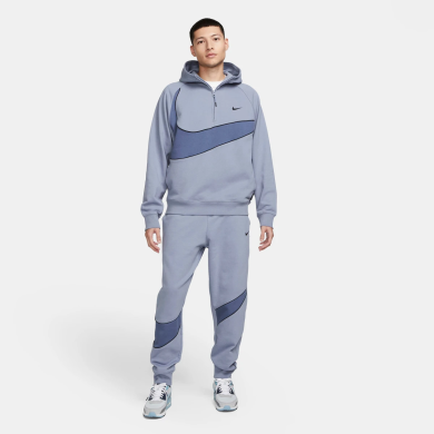 Мужская толстовка Nike Swoosh Fleece HZ Hoodie (DX0566-493), L