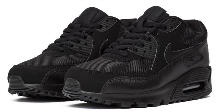 Оригінальні кросівки Nike Air Max 90 Essential "All Black" (537384-090), EUR 45