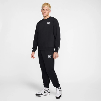 Брюки мужские Nike Club French Terry Cuff Bolt (FZ0766-010), L