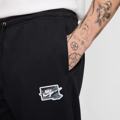 Брюки мужские Nike Club French Terry Cuff Bolt (FZ0766-010), L