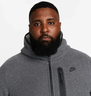 Толстовка мужская Nike Nsw Tch Flc Fz Winter Hd (DQ4801-010)