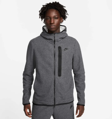 Толстовка мужская Nike Nsw Tch Flc Fz Winter Hd (DQ4801-010)