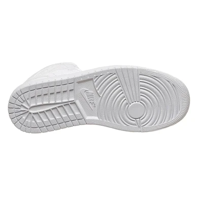 Кросівки Чоловічі Jordan 1 Mid White (554724-130), EUR 45,5