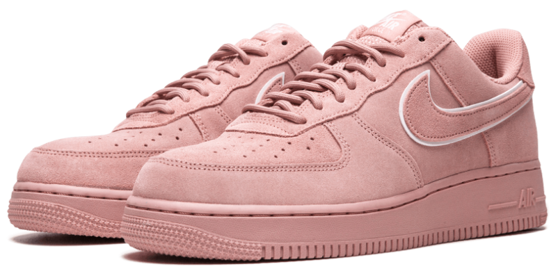 Женские кроссовки Nike Air Force 1 Low Suede Pack "Pink", EUR 36,5