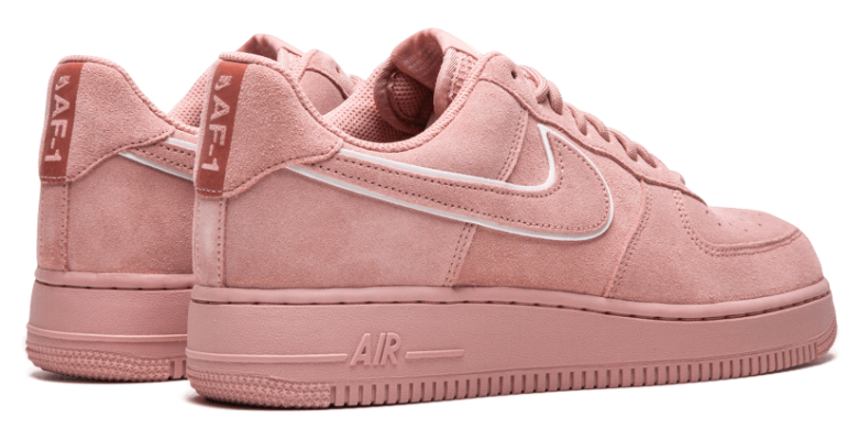 Женские кроссовки Nike Air Force 1 Low Suede Pack "Pink", EUR 38,5
