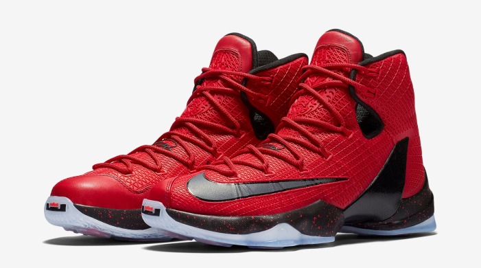 Баскетбольні кросівки Nike LeBron 13 Elite "Bright Crimson", EUR 43