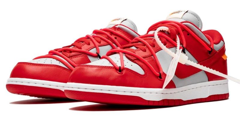 Кросівки Nike Dunk Low x Off-White "University Red", EUR 44,5