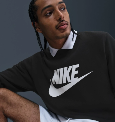 Світшот чоловічий Nike Club Bb Gfx (FN3890-010), S