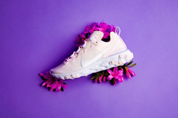 Жіночі кросівки Nike Wmns React Element 55 Pale 'Pink / White' (BQ2728-600), EUR 40,5