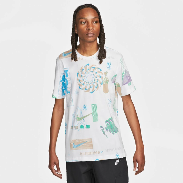 Футболка чоловіча Nike Festival All Over Print (FB9780-100)