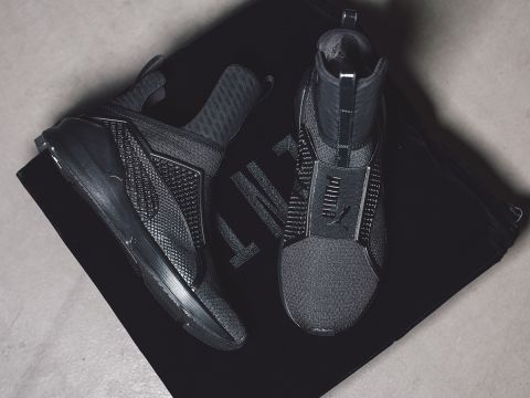 Puma fenty 2025 trainers black