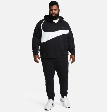 Толстовка мужская Nike Swoosh 1/2-Zip Fleece Hoodie (DX0566-010), XL