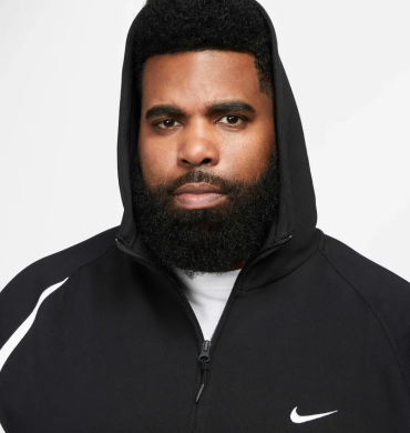 Толстовка мужская Nike Swoosh 1/2-Zip Fleece Hoodie (DX0566-010), XL