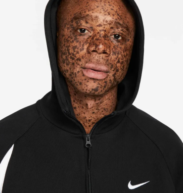 Толстовка мужская Nike Swoosh 1/2-Zip Fleece Hoodie (DX0566-010), XL