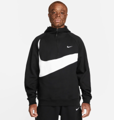 Толстовка мужская Nike Swoosh 1/2-Zip Fleece Hoodie (DX0566-010)