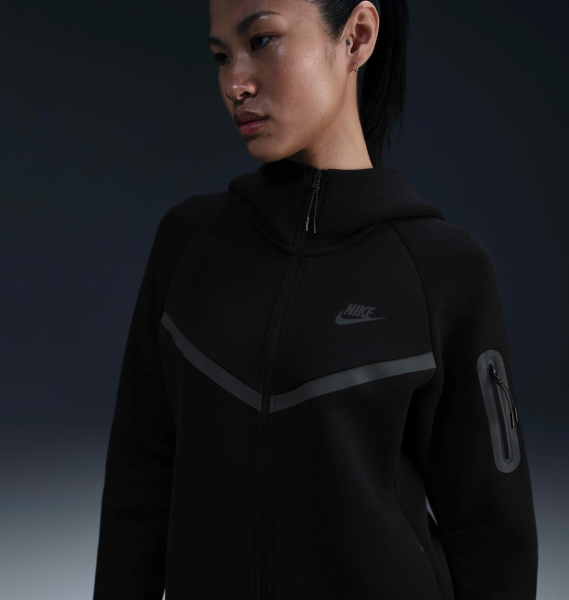 Толстовка женская Nike Nsw Tech Fleece Windrunner (HV6747-010)
