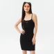 Женское Платье Nike W Nsw Essntl Rib Dress Bycn (DM6230-010), XS