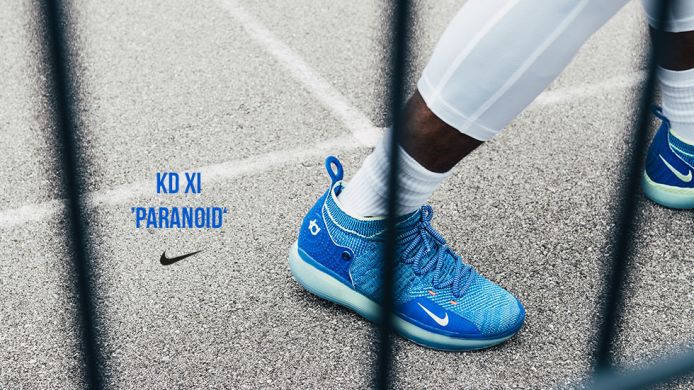 Баскетбольные кроссовки Nike KD 11 "Paranoid", EUR 42
