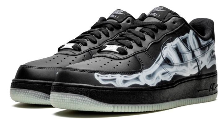 Кросівки Nike Air Force AF 1 "Black Skeleton", EUR 40,5