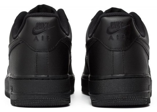 Оригинальные кроссовки Nike Air Force 1 Low 07 "All Black" (315122-001), EUR 46