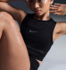 Топ женский Nike Pro Mesh Tank Top (FN7387-010)