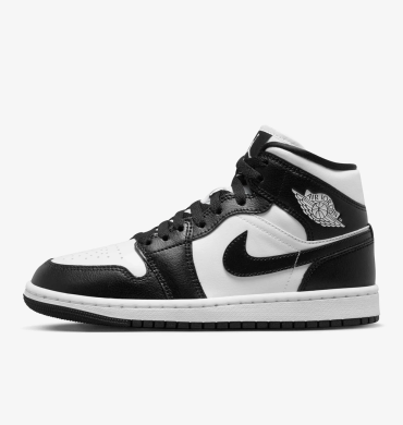 Женские кроссовки Air Jordan 1 Mid 'Panda' (DV0991-101), EUR 44,5