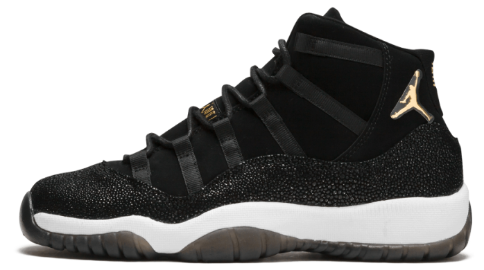 Баскетбольні жіночі кросівки Jordan 11 Heiress "Black / Gold", EUR 39