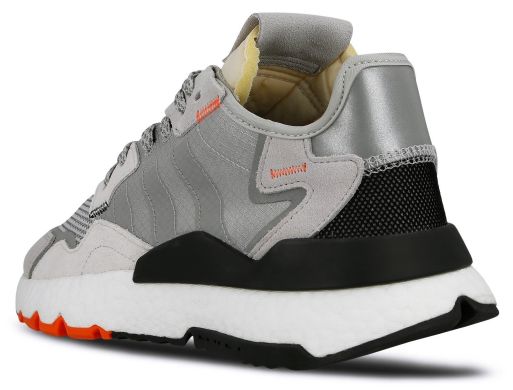 Мужские кроссовки Adidas Nite Jogger 'Grey/Orange', EUR 45