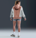 Худи женское Nike Nsw Phnx Flc Remix (IH8516-688), S