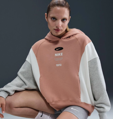 Худи женское Nike Nsw Phnx Flc Remix (IH8516-688), S