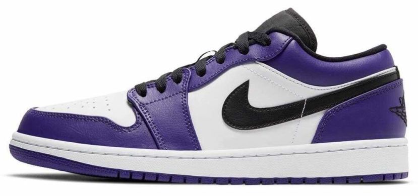 Кросівки Jordan 1 Low Court "Purple White", EUR 42,5