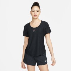 Женская футболка Nike W Nk Air Df Ss Top (DM7543-010)