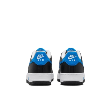 Подростковые кроссовки Nike Air Force 1 Low GS "Black/Royal" (FN8008-001), EUR 36