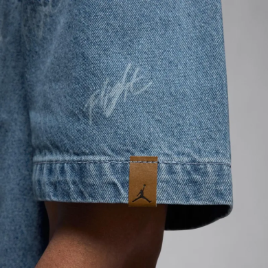 Рубашка мужская Jordan Flight Heritage Denim (FN4653-436), S