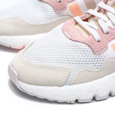 Жіночі кросівки Adidas Originals Nite Jogger W "White Pink Oragne", EUR 40